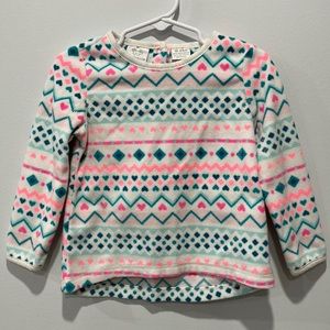Toddler girls’ fleece; 18-24 mod